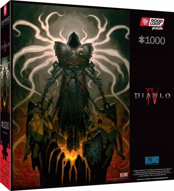 Good Loot Παζλ Gaming Diablo IV - Inarius, 1000 Κομμάτια