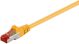 Goobay Patchcord CAT6 S/FTP 0.5m zolty