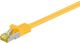 Goobay Patchcord S/FTP Cat7 PIMF 0.5m κίτρινο