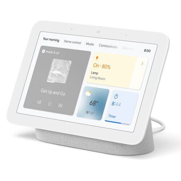 Google Nest Hub 2nd Gen ανοιχτό γκρι (GA01331-EU)