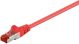 Goobay Patchcord, CAT6, S/FTP, 7.5m, czerwony (95527)