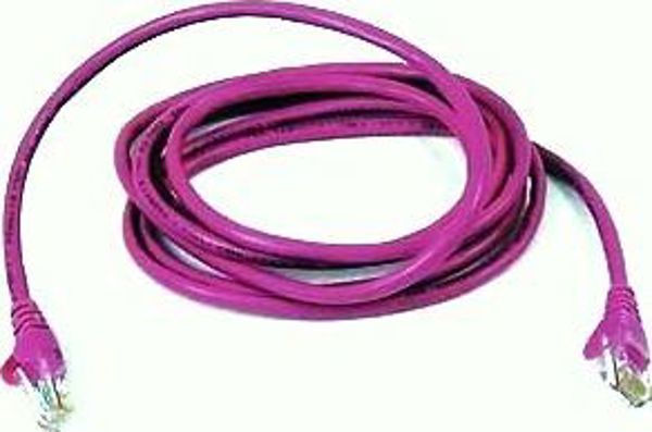 Καλώδιο Δικτύου Goobay CAT7 RJ-45, S/FTP, 2m, Magenta