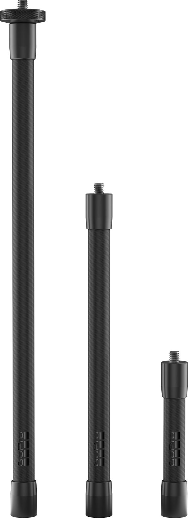 GoPro Carbon Fibre Extension Set, Extension rod, 81 g, Black
