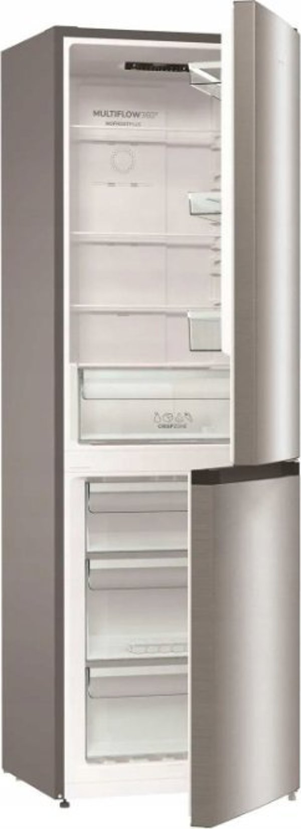 Gorenje NRK61CS2XL4 Ψυγειοκαταψύκτης Ελεύθερης Τοποθέτησης 300L Ενεργειακής Κλάσης C Γκρι