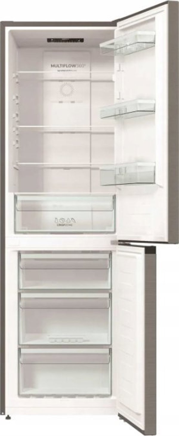 Gorenje NRK61CS2XL4 Ψυγειοκαταψύκτης Ελεύθερης Τοποθέτησης 300L Ενεργειακής Κλάσης C Γκρι