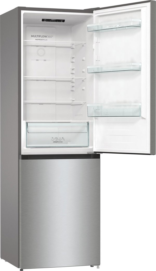 Gorenje NRK61CS2XL4 Ψυγειοκαταψύκτης Ελεύθερης Τοποθέτησης 300L Ενεργειακής Κλάσης C Γκρι