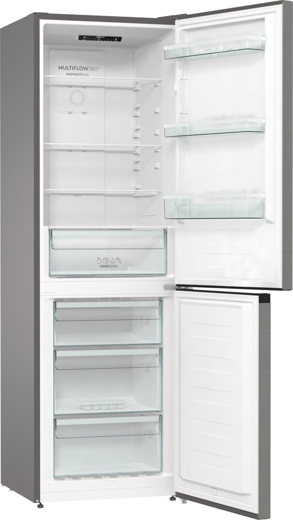 Gorenje NRK61CS2XL4 Ψυγειοκαταψύκτης Ελεύθερης Τοποθέτησης 300L Ενεργειακής Κλάσης C Γκρι