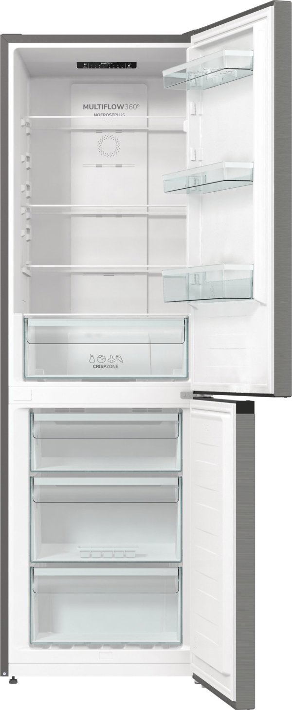 Gorenje NRK61CS2XL4 Ψυγειοκαταψύκτης Ελεύθερης Τοποθέτησης 300L Ενεργειακής Κλάσης C Γκρι