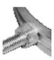 Gorgiel Uchwyt stalowy do rur uszczelka EPDM podwojny 1/2" (1031226020)