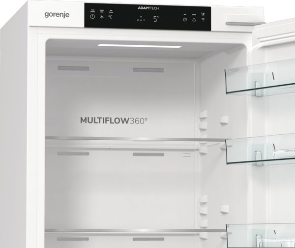 Gorenje Refrigerator | RI517E41WF | Energy efficiency class E | Built-in | Larder | Height 177.2 cm | Fridge net capacity 300 L | Display | 35 dB | White