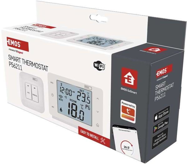 GoSmart Bezprzewodowy termostat pokojowy z Wi-Fi P56211