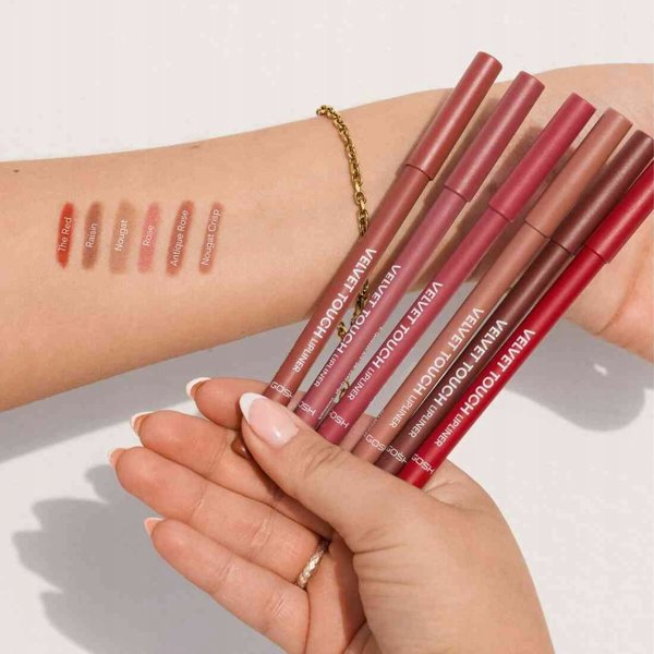 Gosh, Velvet Touch, Lipliner, Lip Liner, 012, Raisin, 1.2 g For Women