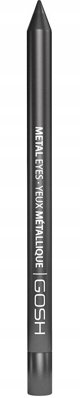 Gosh, Metal Eyes, Gel Pencil Eyeliner, 001, Hematite, 1.2 g For Women
