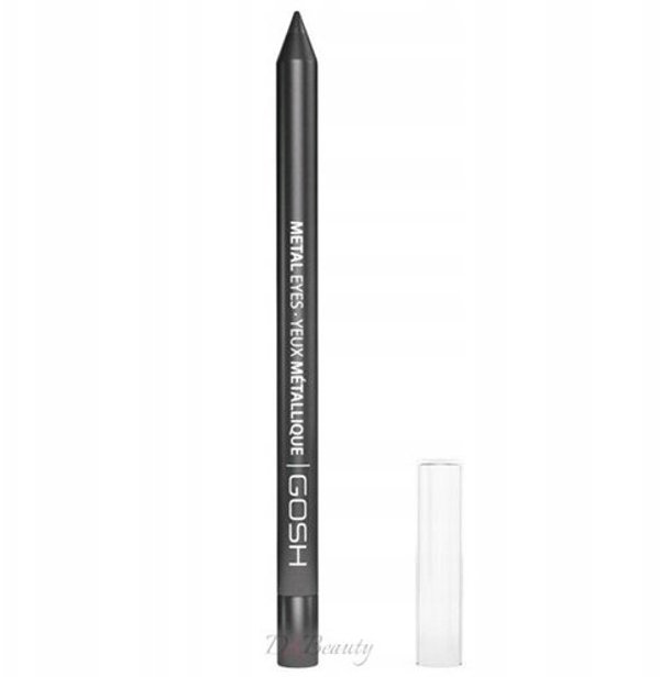 Gosh, Metal Eyes, Gel Pencil Eyeliner, 001, Hematite, 1.2 g For Women
