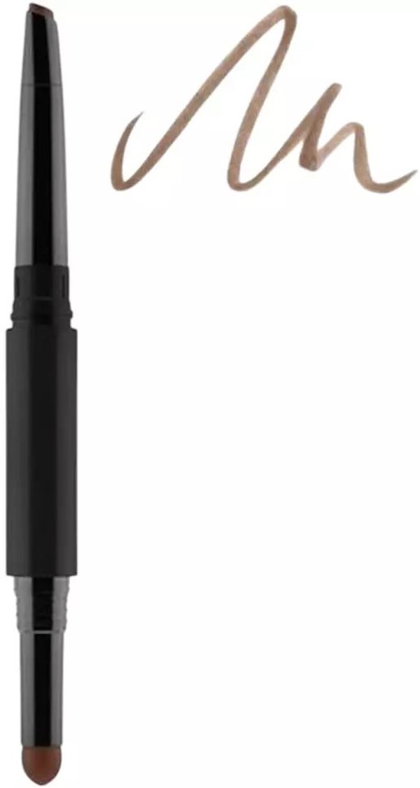 Gosh, Long Lasting, Double, Eyebrow Cream Pencil, 002, Brown, 0.5 g For Women