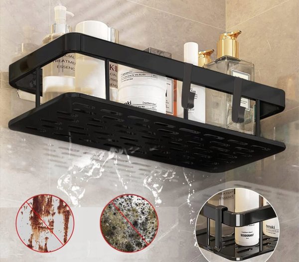Gotel M39A Βάση Μπάνιου - Σετ Ράφια Μπάνιου 2 Τεμαχίων