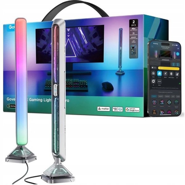 Govee Smart Gaming Light Bars Pro - Έξυπνες Μπάρες Φωτισμού LED για Gaming με RGBIC Φωτισμό