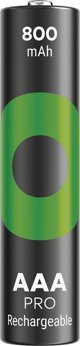 GP Επαναφορτιζόμενες Μπαταρίες Recyko Pro AAA 800mAh, Blister 4 Τεμαχίων