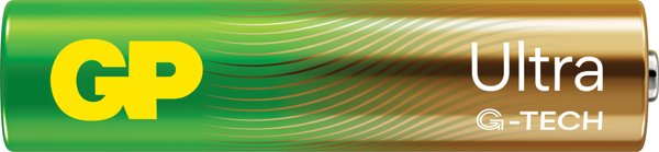 Μπαταρίες GP Ultra Alkaline GP24AU, Μπαταρία μίας χρήσης, AAA, Αλκαλική, 1.5 V, 24 τεμ., Cd (κάδμιο), Hg (υδράργυρος)