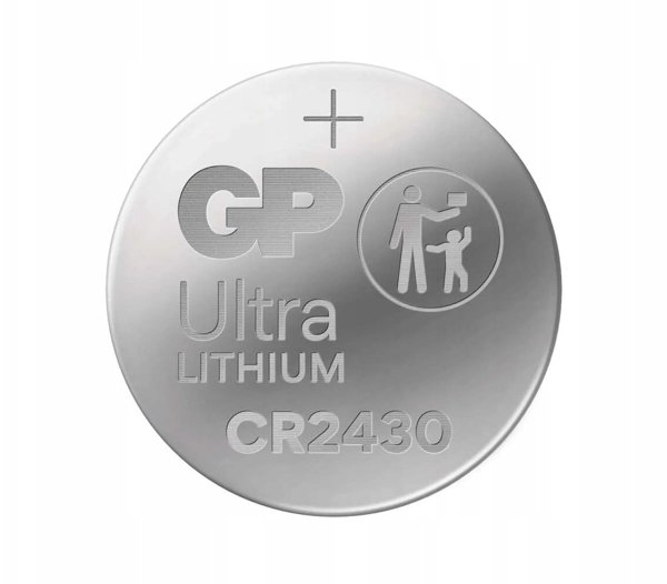 GP Μπαταρία Λιθίου CR2430 Ultra 3V - 4 Τεμάχια