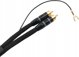 Καλώδιο Melodika MDPHD40 Purple Rain Black Edition 2xRCA Phono για Γραμμόφωνο με Γείωση - 4m
