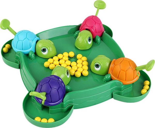 Gra Zrecznosciowa Rodzinna Glodne Zolwie Plansza Kulki LEAN Toys