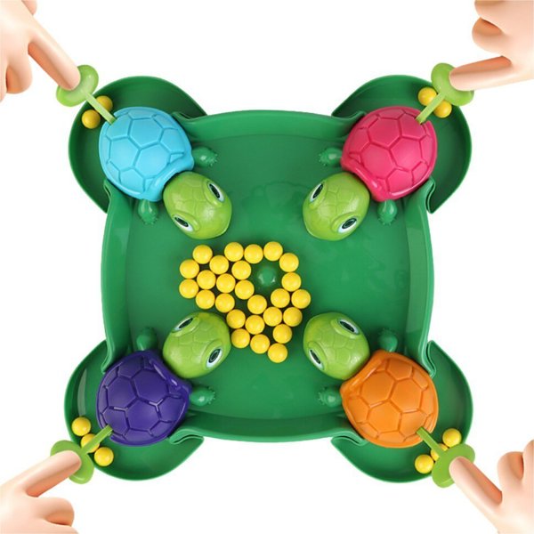 Gra Zrecznosciowa Rodzinna Glodne Zolwie Plansza Kulki LEAN Toys