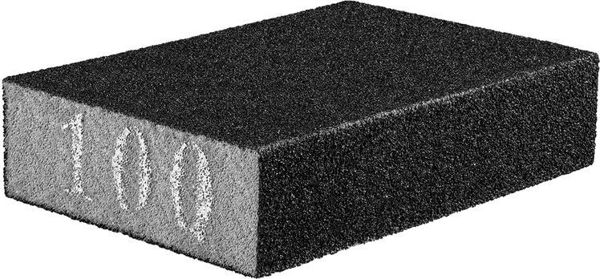 Graphite Σφουγγαράκι Λειαντικό (70 x 25 x 100 mm, K100)