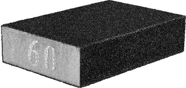 Graphite Σφουγγάρι Λειαντικό 70 x 25 x 100 mm, Κ60