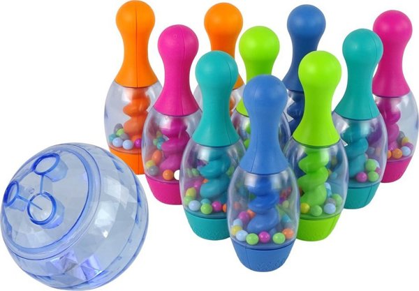Παιχνίδι μπόουλινγκ Arcade Glowing Ball LEAN Toys 14440382 5905323217379