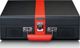 Lenco TT-110 Πικάπ Βαλιτσάκι με Bluetooth, Ενσωματωμένα Ηχεία & Επαναφορτιζόμενη Μπαταρία - Μαύρο/Κόκκινο