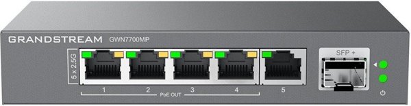 Grandstream GWN7700MP Unmanaged Network Switch 5 2,5Gb portů / 1 SFP+