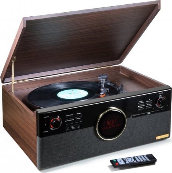 Technaxx Gramofon TX-137 με DAB+ και Bluetooth, Μαύρο