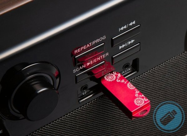 Technaxx Gramofon TX-137 με DAB+ και Bluetooth, Μαύρο