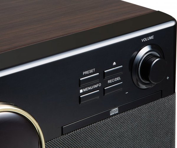 Technaxx Gramofon TX-137 με DAB+ και Bluetooth, Μαύρο