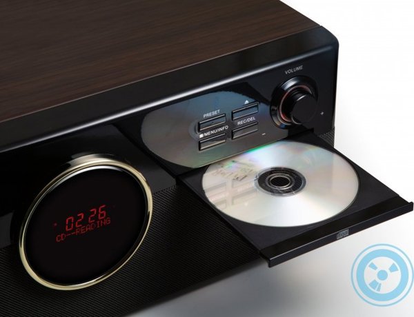 Technaxx Gramofon TX-137 με DAB+ και Bluetooth, Μαύρο