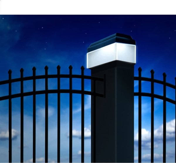 GreenBlue Ηλιακός Λαμπτήρας LED Κήπου GB128, 100x100mm, Πυραμιδική Στέγη, IP44, Ουδέτερο Λευκό Φως 4000K