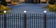 GreenBlue Ηλιακός Λαμπτήρας LED Κήπου GB128, 100x100mm, Πυραμιδική Στέγη, IP44, Ουδέτερο Λευκό Φως 4000K