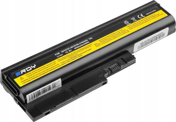Μπαταρία Laptop Green Cell για Lenovo ThinkPad T60, T61, R60, R61, SL500, W500 - Συμβατότητα με 92P1138, 92P1139, 92P1140, 92P1141