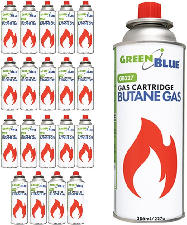 GreenBlue 20x καρτριτζ αερίου 227g