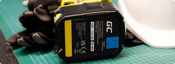 Green Cell Μπαταρία Green Cell για ηλεκτρικά εργαλεία Ryobi ONE+ 18V 4Ah, εναλλακτική μπαταρία RB18L40