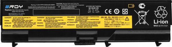 Μπαταρία Laptop Green Cell για Lenovo ThinkPad T410, T420, T510, T520, W510, W520, E520, E525, L510, L520, SL410, SL510 - Συμβατή RDY 42T4235