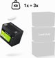 Green Cell CUBE Μπαταρία LiFePO4 125Ah 12.8V 1600Wh Λιθίου για Τροχόσπιτο, Ηλιακά Συστήματα & Σκάφος