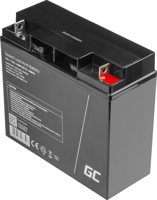 Green Cell Μπαταρία AGM 12V 27Ah (AGM51) - Επαναφορτιζόμενος Συσσωρευτής 12V