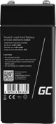 Green Cell Μπαταρία AGM 4V 4.5Ah (AGM36) - Επαναφορτιζόμενη Μπαταρία Gel 10.2cm