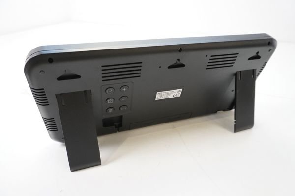 GreenBlue Zegar ścienny LCD Czarny (GB214) [outlet]