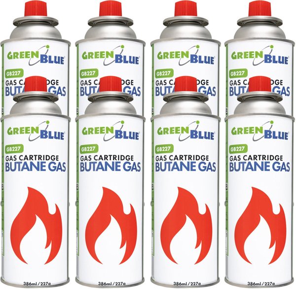 GreenBlue 8x καρσούζα αερίου 227g GreenBlue GB227