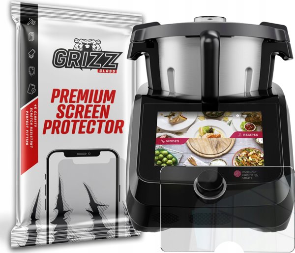 Υβριδικό Γυαλί GrizzGlass για Monsieur Cuisine Smart Lidlomix 2022 - Προστασία Οθόνης