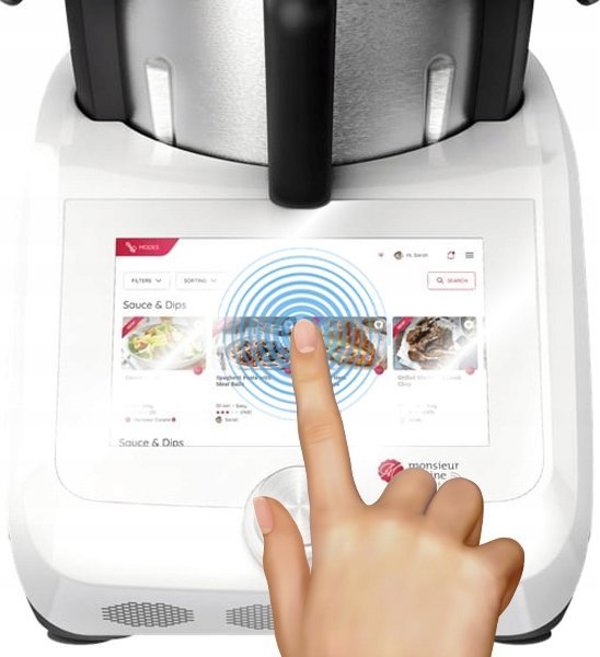 Υβριδικό Γυαλί GrizzGlass για Monsieur Cuisine Smart Lidlomix 2022 - Προστασία Οθόνης
