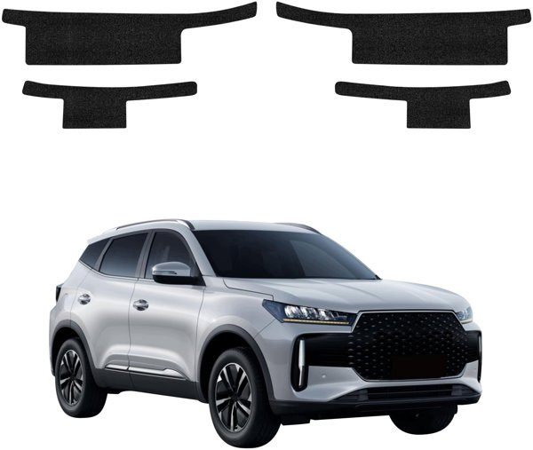 GrizzGlass Czarna powłoka techniczna HeavyDuty Black na progi do Chery Tiggo 4 (2025-2026) [4w1] (GRZ20192)